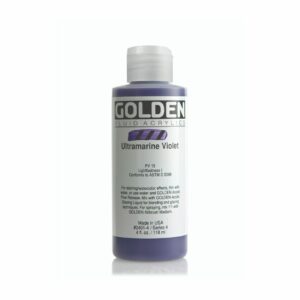 Golden Fluid Acrylic Colours 118ml Open Stock - Ultramarine Violet