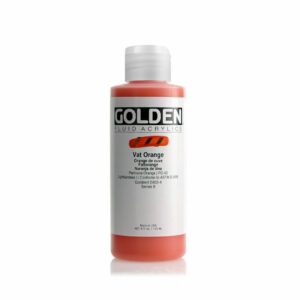 Golden Fluid Acrylic Colours 118ml Open Stock - Vat Orange