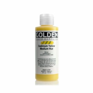 Golden Fluid Acrylic Colours 118ml Open Stock - Cadmium Yellow Medium Hue