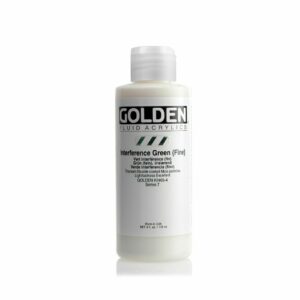 Golden Fluid Acrylic Colours 118ml Open Stock - Interference Green Fine