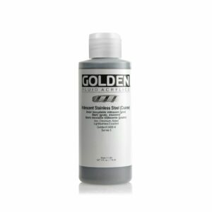 Golden Fluid Acrylic Colours 118ml Open Stock - Iridescent Stainless Steel Coarse