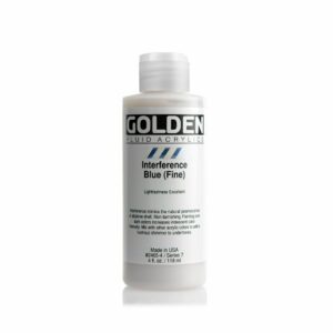 Golden Fluid Acrylic Colours 118ml Open Stock - Interference Blue Fine