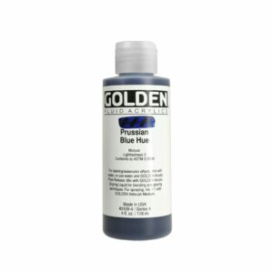 Golden Fluid Acrylic Colours 118ml Open Stock - Prussian Blue Hue
