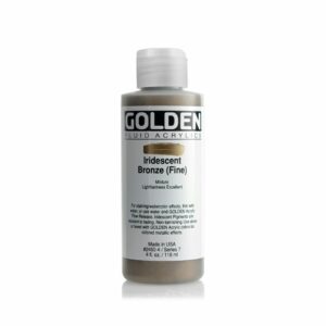 Golden Fluid Acrylic Colours 118ml Open Stock - Iridescent Bronze Fine