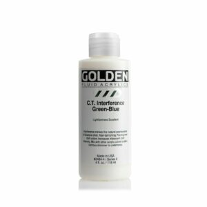 Golden Fluid Acrylic Colours 118ml Open Stock - C.T.Interference Green-Blue