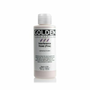 Golden Fluid Acrylic Colours 118ml Open Stock - Interference Violet Fine