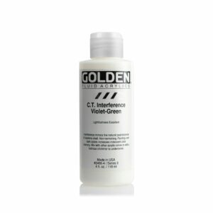 Golden Fluid Acrylic Colours 118ml Open Stock - C.T.Interference Violet-Green