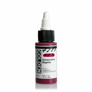 Golden High Flow Acrylic 30ml Open Stock - Quinacridone Magenta