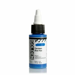 Golden High Flow Acrylic 30ml Open Stock - Cerulean Blue Hue