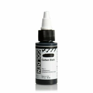 Golden High Flow Acrylic 30ml Open Stock - Carbon Black