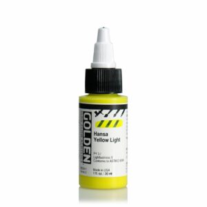 Golden High Flow Acrylic 30ml Open Stock - Hansa Yellow Light
