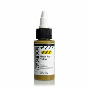 Golden High Flow Acrylic 30ml Open Stock - Nickel Azo Yellow