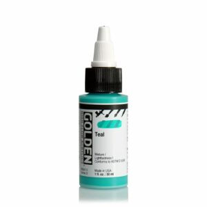 Golden High Flow Acrylic 30ml Open Stock - Teal