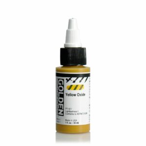 Golden High Flow Acrylic 30ml Open Stock - Yellow Oxide
