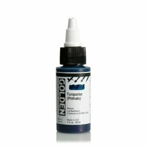 Golden High Flow Acrylic 30ml Open Stock - Turquois (Phthalo)