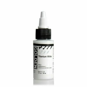 Golden High Flow Acrylic 30ml Open Stock - TitaniumWhite