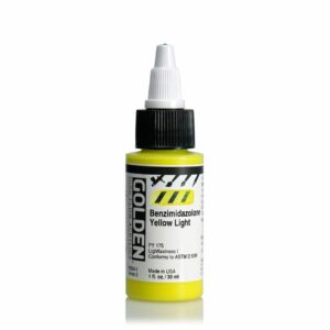 Golden High Flow Acrylic 30ml Open Stock - Benzimidazolone Yellow Light