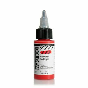 Golden High Flow Acrylic 30ml Open Stock - Transparent Naphthol Red Light