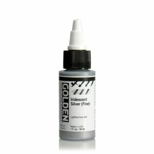 Golden High Flow Acrylic 30ml Open Stock - Iridescent Silver Fine