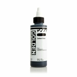Golden High Flow Acrylic 118ml Open Stock - Carbon Black