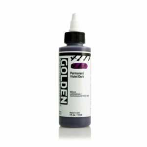 Golden High Flow Acrylic 118ml Open Stock - Permanent Violet Dark
