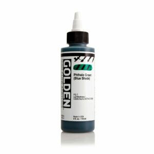 Golden High Flow Acrylic 118ml Open Stock - Phthalo Green (Blue Shade)