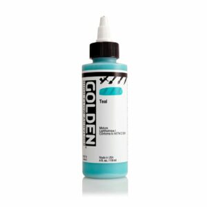 Golden High Flow Acrylic 118ml Open Stock - Teal