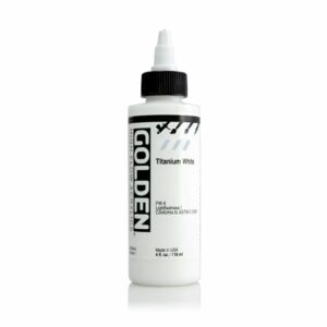 Golden High Flow Acrylic 118ml Open Stock - TitaniumWhite
