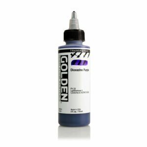 Golden High Flow Acrylic 118ml Open Stock - Transparent Dioxazine Purple