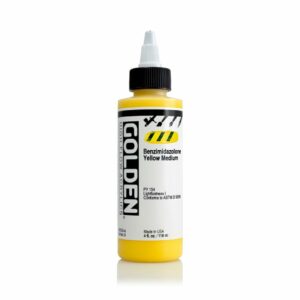 Golden High Flow Acrylic 118ml Open Stock - Benzimidazolone yellow medium