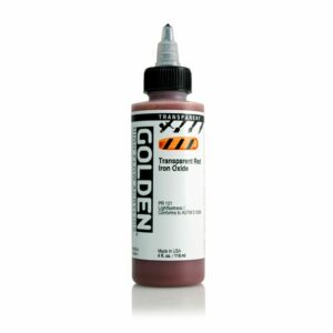 Golden High Flow Acrylic 118ml Open Stock - Transparent Red Iron Oxide
