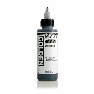 Golden High Flow Acrylic 118ml Open Stock - Transparent Shading Gray