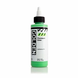 Golden High Flow Acrylic 118ml Open Stock - Fluorescent Green