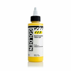 Golden High Flow Acrylic 118ml Open Stock - Benzimidazolone Yellow Light