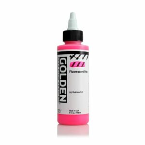 Golden High Flow Acrylic 118ml Open Stock - Fluorescent Pink