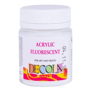 Decola Fluorescent Shades Open Stock 50ml (MADE IN RUSSIA) - WHITE