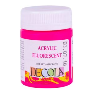 Decola Fluorescent Shades Open Stock 50ml (MADE IN RUSSIA) - Carmine