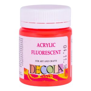 Decola Fluorescent Shades Open Stock 50ml (MADE IN RUSSIA) - Red Light
