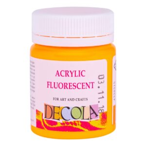 Decola Fluorescent Shades Open Stock 50ml (MADE IN RUSSIA) - Orange