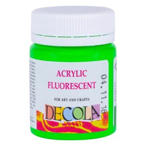 Decola Fluorescent Shades Open Stock 50ml (MADE IN RUSSIA) - GREEN LIGHT