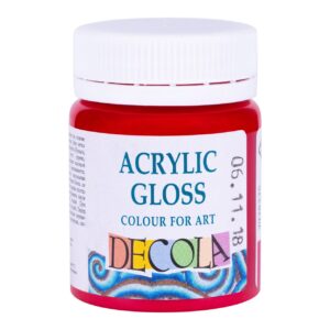 Decola Acrylic Gloss Colours-50ml Open Stock (MADE IN RUSSIA) - Claret