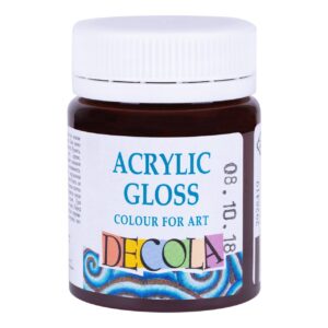 Decola Acrylic Gloss Colours-50ml Open Stock (MADE IN RUSSIA) - BROWN