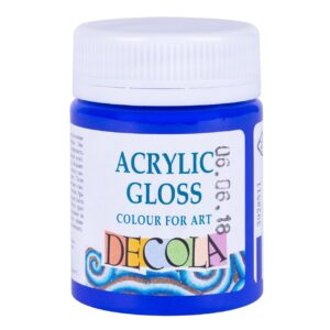 Decola Acrylic Gloss Colours-50ml Open Stock (MADE IN RUSSIA) - Ultramarine