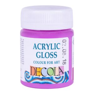 Decola Acrylic Gloss Colours-50ml Open Stock (MADE IN RUSSIA) - Lilac