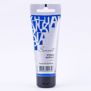 Sonnet Acrylic Colour 75ml Open Stock (MADE IN RUSSIA) - PHTHALOCYANINE BLUE
