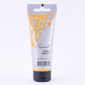 Sonnet Acrylic Colour 75ml Open Stock (MADE IN RUSSIA) - OCHRE LIGHT