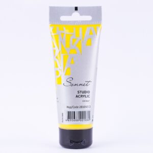 Sonnet Acrylic Colour 75ml Open Stock (MADE IN RUSSIA) - YELLOW LIGHT