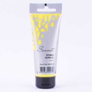 Sonnet Acrylic Colour 75ml Open Stock (MADE IN RUSSIA) - LEMON