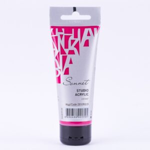 Sonnet Acrylic Colour 75ml Open Stock (MADE IN RUSSIA) - Carmine