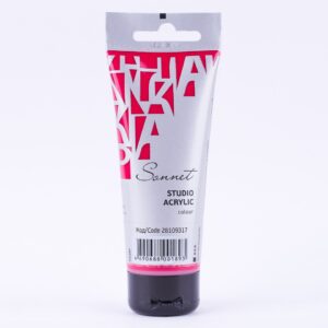 Sonnet Acrylic Colour 75ml Open Stock (MADE IN RUSSIA) - MADDER LAKE RED